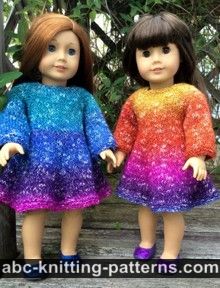 Flair Skirt Dress for 18-inch Doll