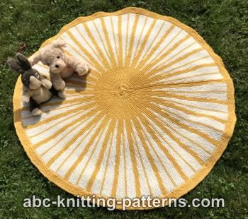 Sunburst Baby Blanket