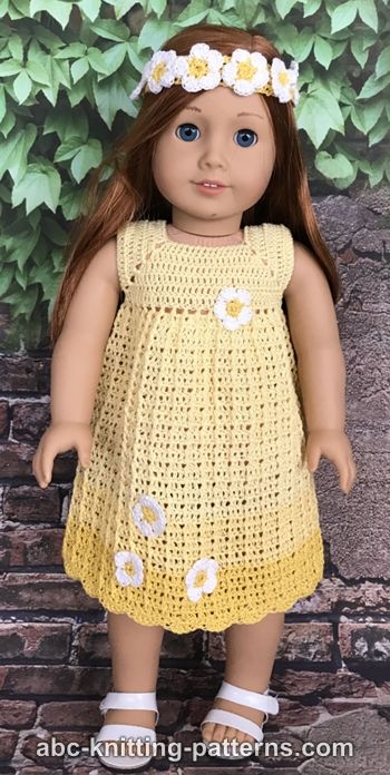 Daisy Sundress for 18-inch Dolls