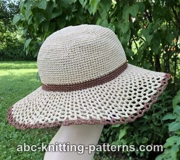 Walk in the Park Raffia Sun Hat