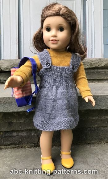 Back-to-School Jumper for 18-inch Doll