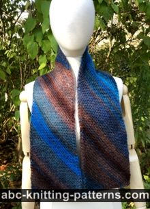 Easy Breezy Bias Scarf