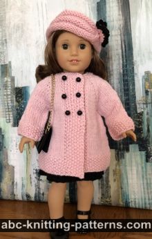 American Girl Doll Vintage Double-Breasted Jacket