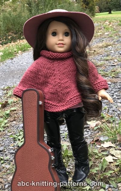American Girl Doll Wild West Poncho