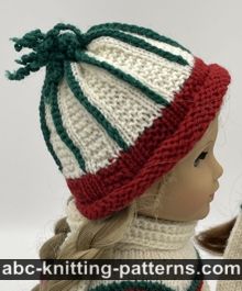 Winter Fun Hat for 18-inch Doll