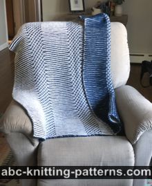 Lattice Brioche Blanket or Lapghan