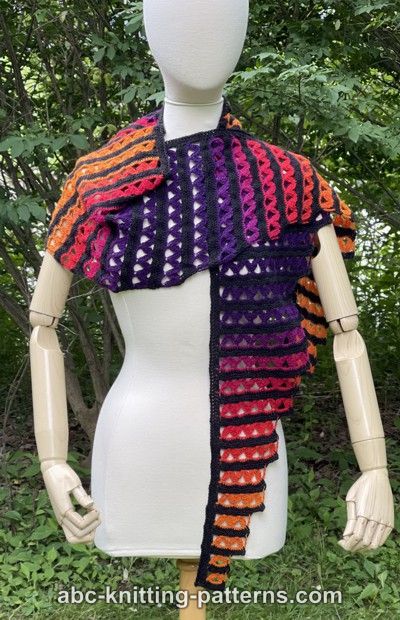 Phoenix Wings Shawl