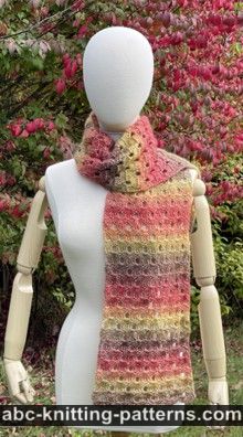 Wild Rose Scarf