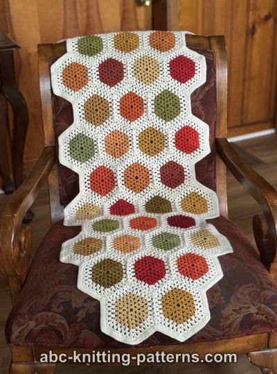 Modular Hexagon Stole