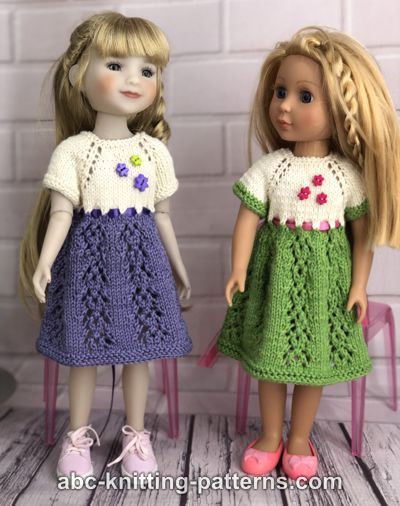 Sunny Seamless Dress for 14-inch Dolls