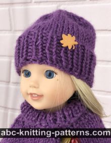 Beanie for 14-inch doll