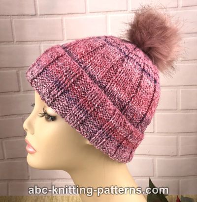 Cozy Ribbed Pom-Pom Hat for Kids