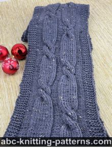 Running Cables Scarf