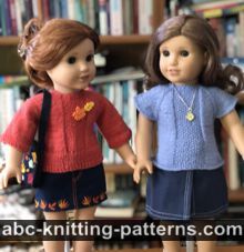 Timeless Raglan Sweater for 18-Inch Doll