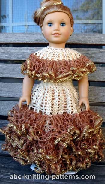 Southern Belle Dress II for 18-inch Doll