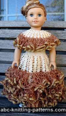 Southern Belle Dress II for 18-inch Doll