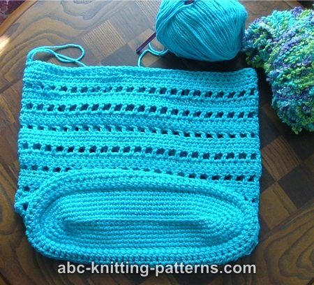 ABC Knitting Patterns - Woodland Meadow Crochet Backpack