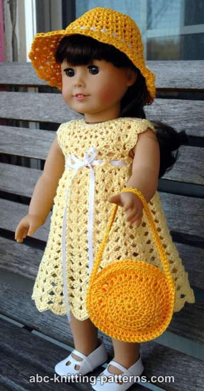 crochet american girl doll clothes