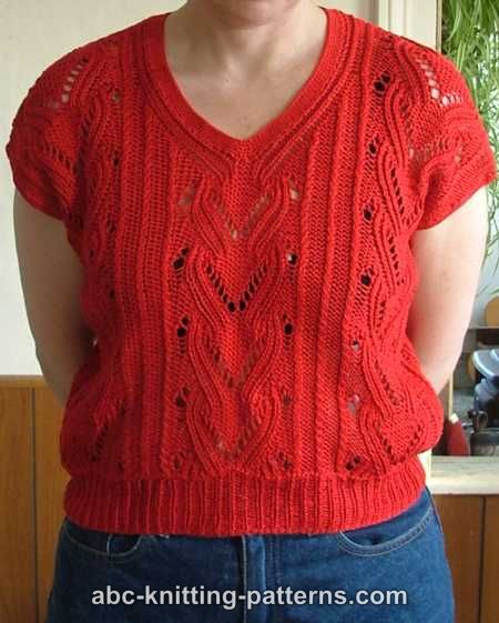 Classic Vest Knitting Pattern | Red Heart